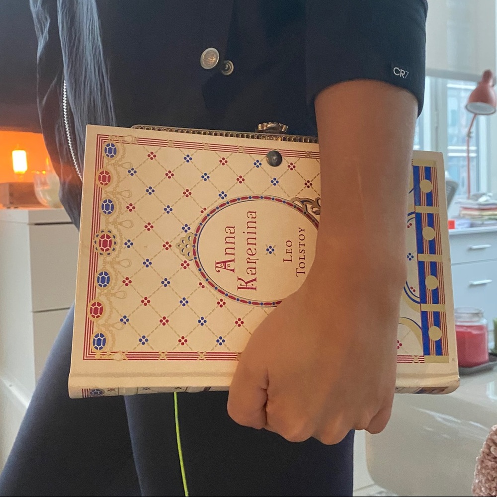 Bobbie Jerome Vintage Book Purse / Clutch